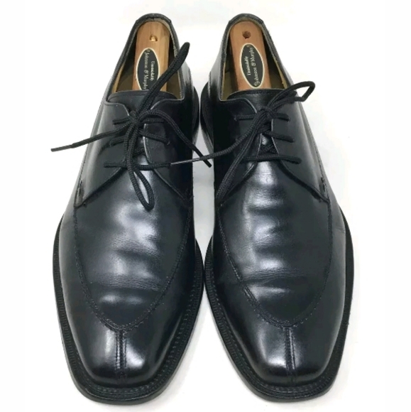 Mezlan Men's Torello Shoes Black Leather 8W - Picture 3 of 8